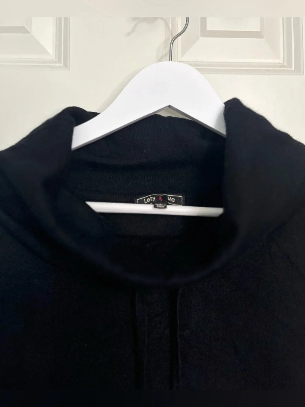 Lety & Me Cowneck Drawstring Sweater NWOT - Picture 3 of 3